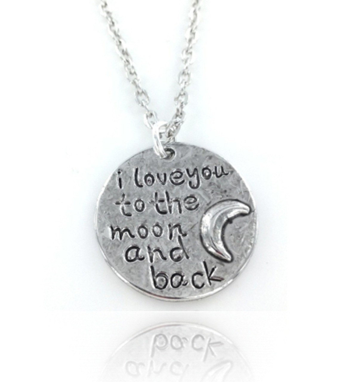 To the Moon and Back Necklace – Glacier Mist